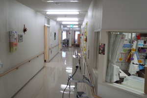３階病室廊下